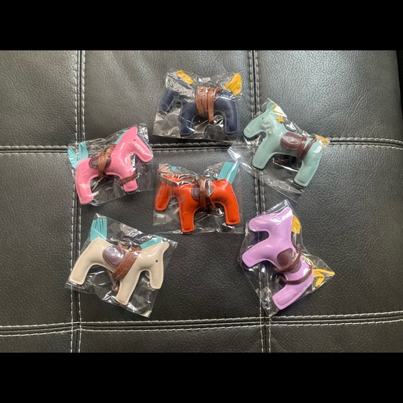 Accessories - Cute Horse Keychain - 6 PCs Brand New
